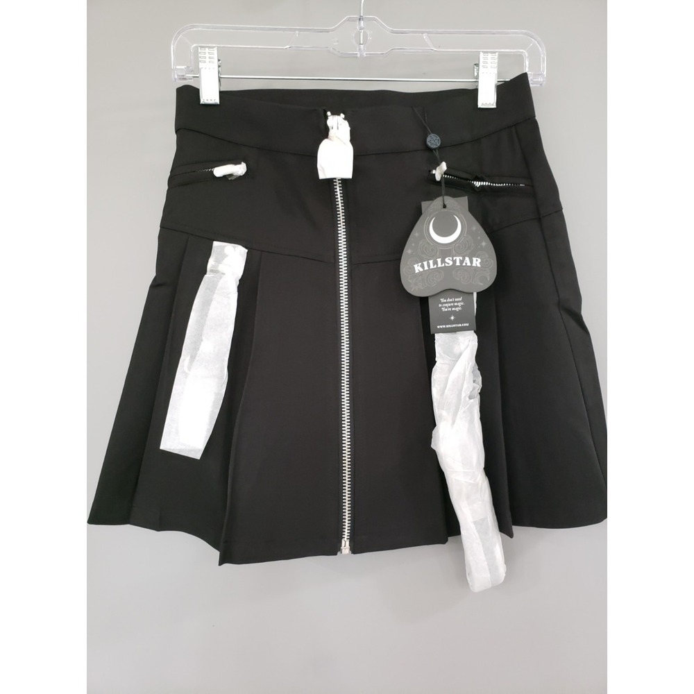 NEW SMALL Killstar Blaire B*tch School Girl Kawaii Punk Gothic Mini Skirt EMO